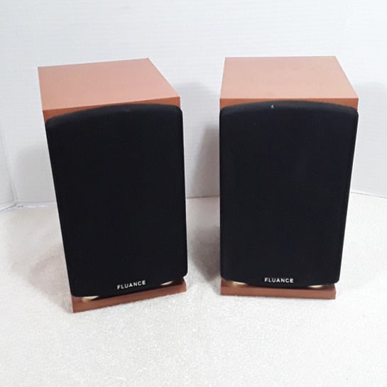 Fluance SX-HTB Surround Sound Bookshelf Speakers Home Theater Wood Tone