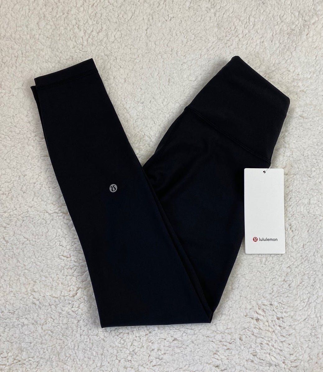 Size 4 Lululemon Wunder Train BLACK 25