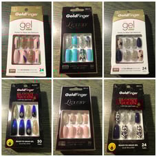 Goldfinger by Kiss fashion nail bundle