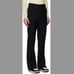 NWT Calvin Luo Black Pleated BOOTCUT Trousers SIZE 28