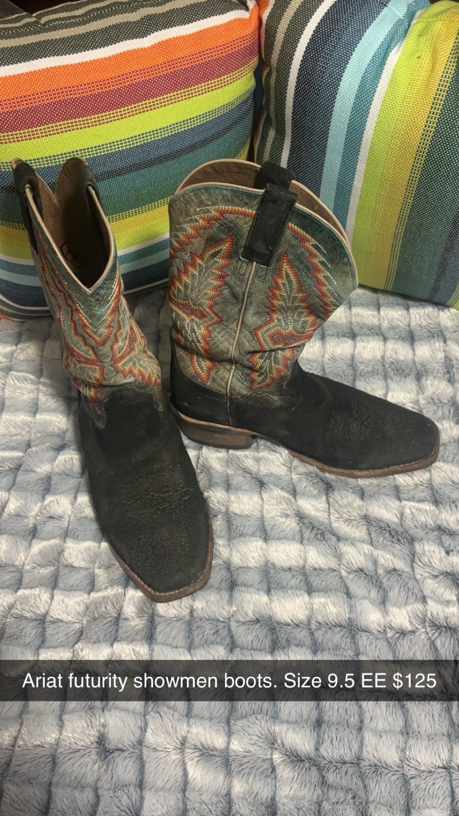 Ariat futurity showmen men’s western boot