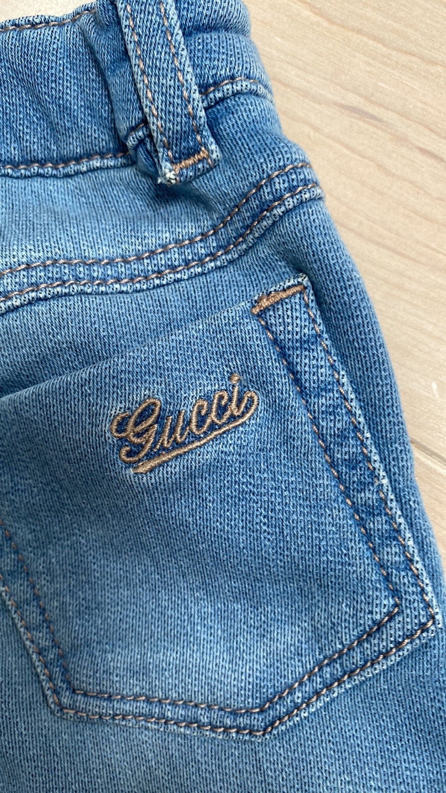 Gucci made in Italy soft stretch jeans