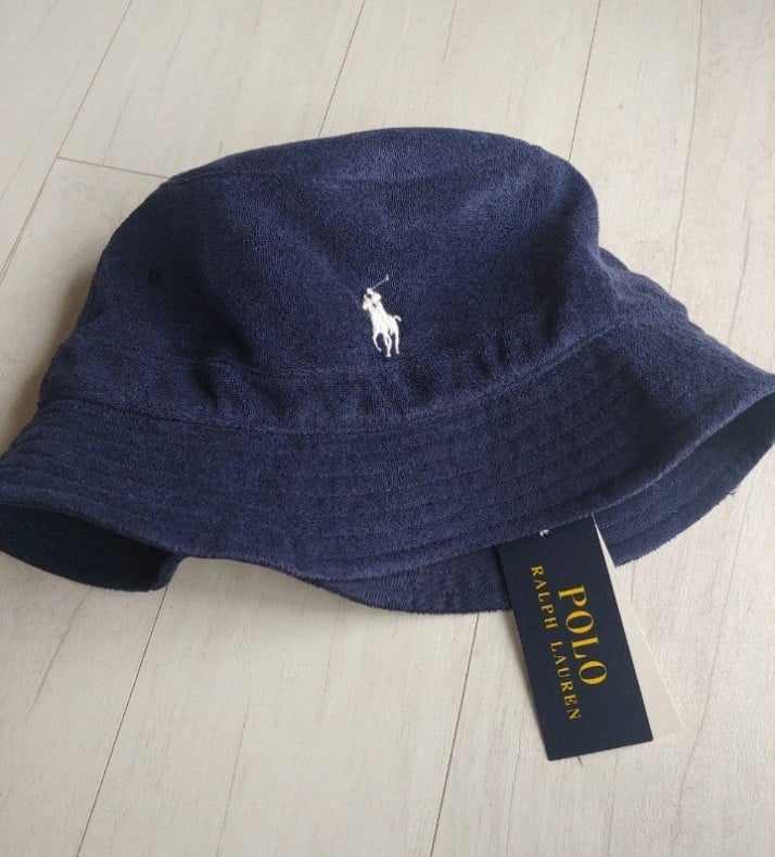 POLO Ralph Lauren NEW Terry Cloth Bucket Hat