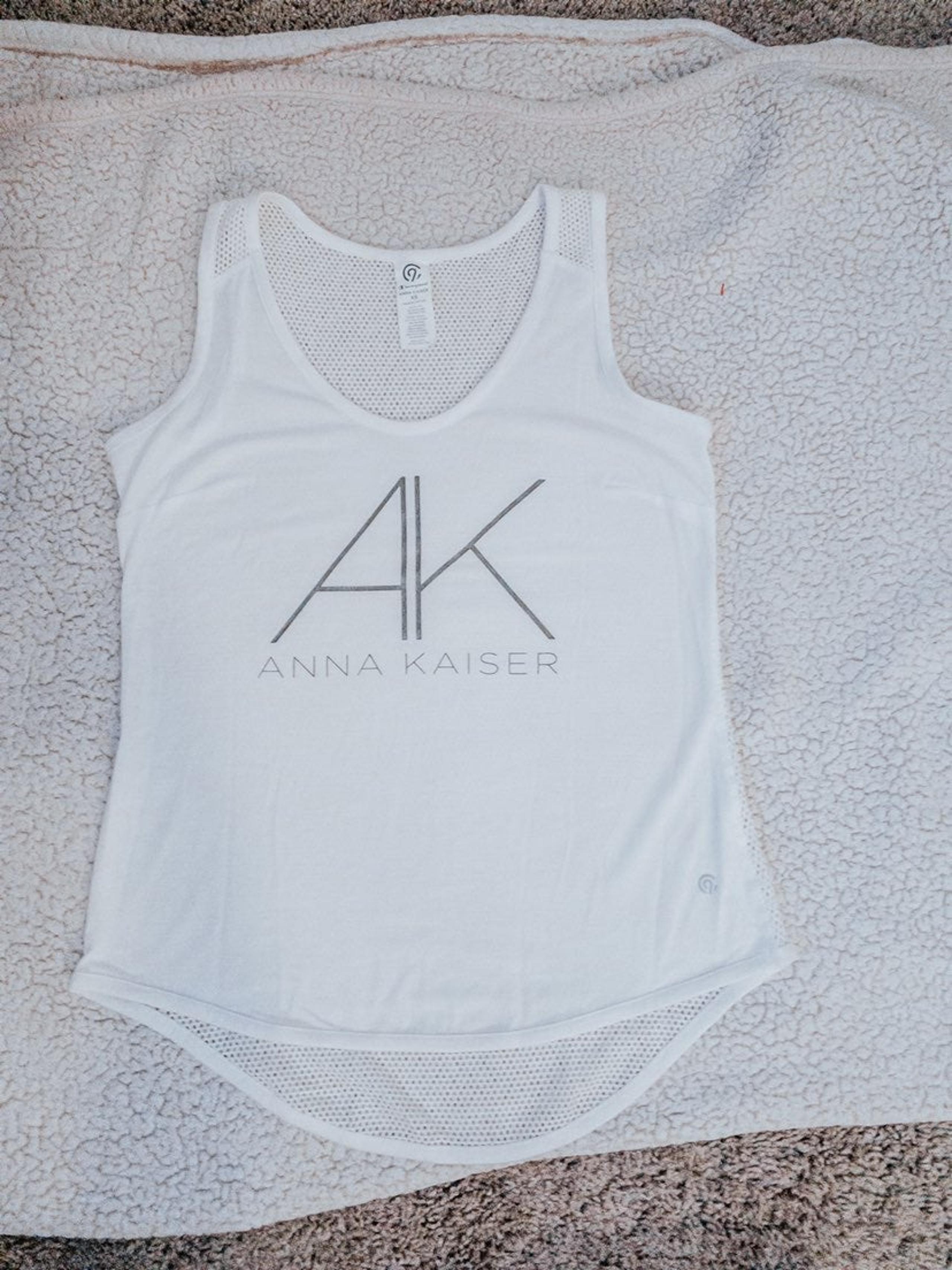 white tank top