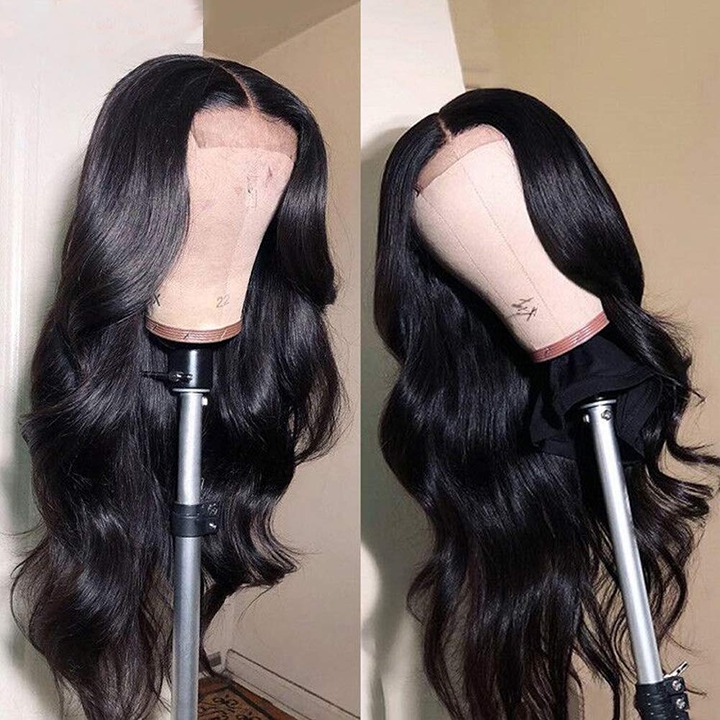 Body Wave Lace Front Wigs Human Hair-18inch