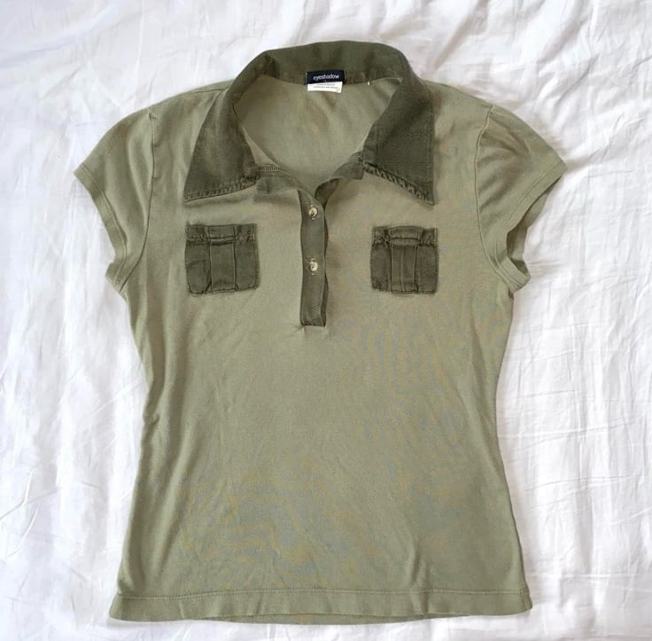 90s Polo Baby Tee