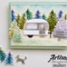 HTF Rare Stampin Up Trees for Sale set with Tree Lot dies