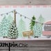 HTF Rare Stampin Up Trees for Sale set with Tree Lot dies