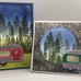 HTF Rare Stampin Up Trees for Sale set with Tree Lot dies