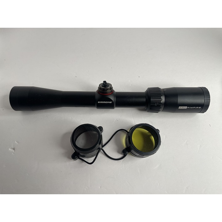 Simmons Pro Rimfire 4x32 With Rings Truplex Black Matte Rifle Scope - SPR432
