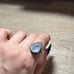 Moonstone Handmade Ring 925 Sterling Silver size 10
