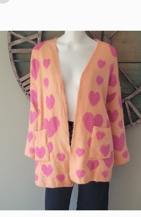 Maeve by Anthropologie Cozy Heart Cardigan