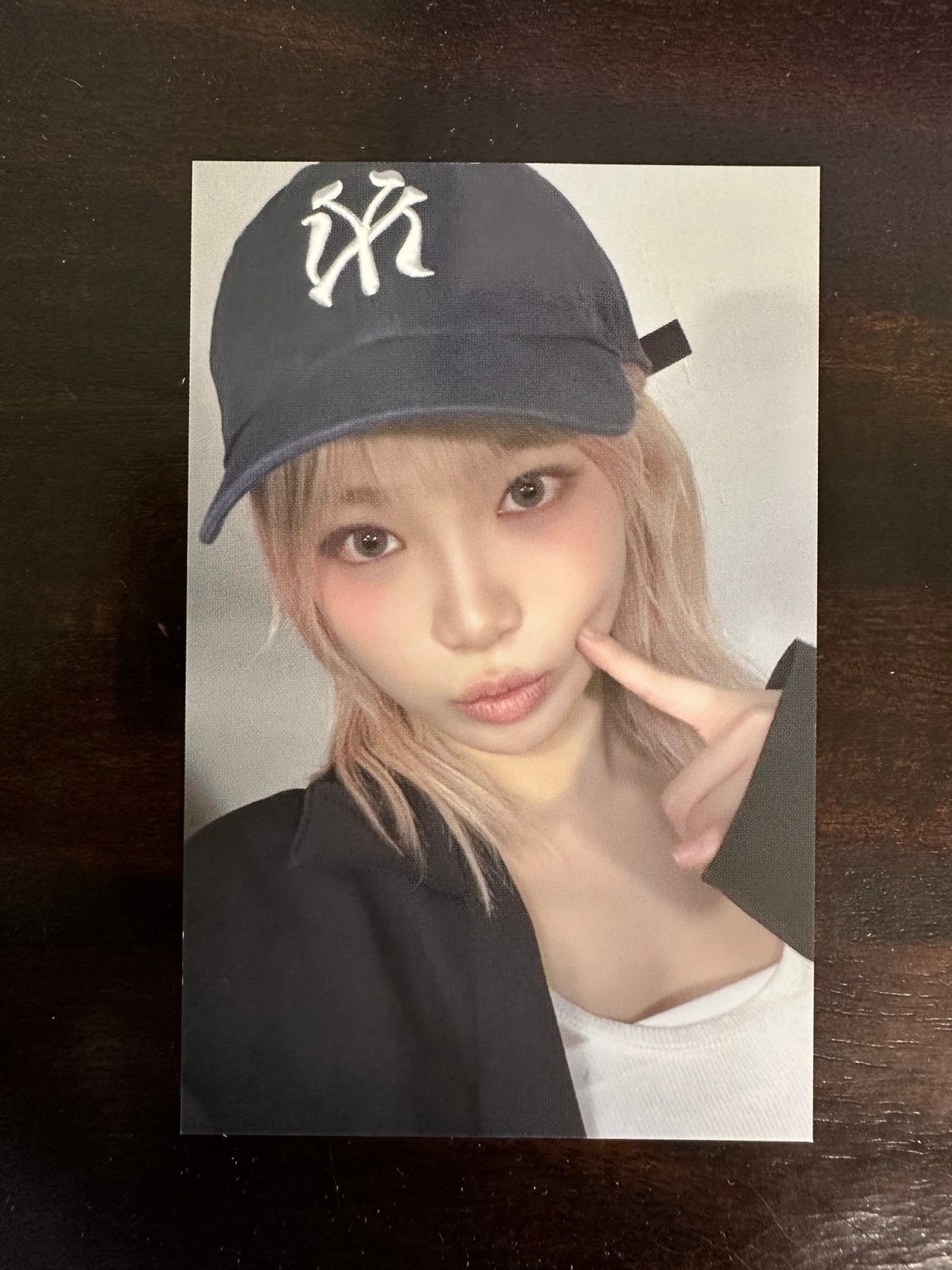 LE SSERAFIM CHAEWON HOT SHOWCASE BROADCAST PHOTOCARD