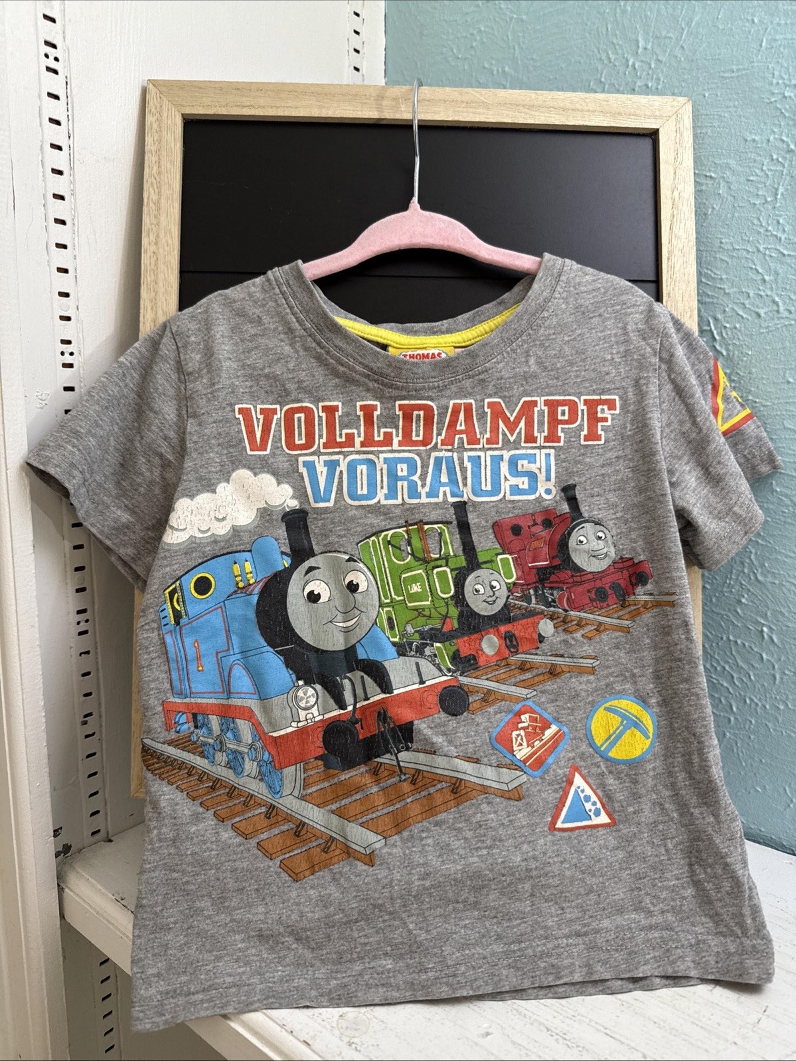 Thomas the Tank Engine Train Thomas & Friends - 4T 90s Vintage T Shirt Boys Top