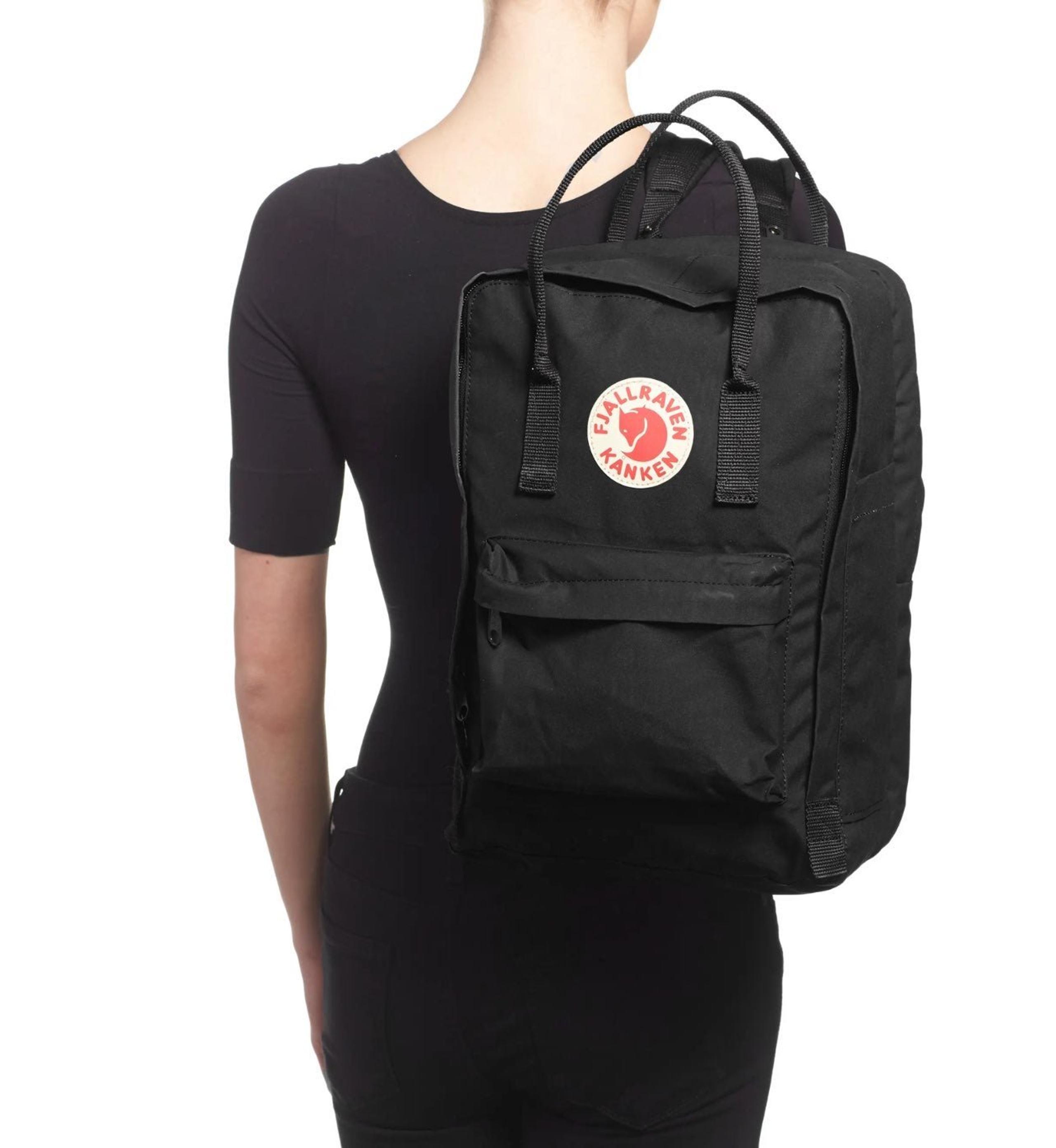 Fjallraven Kånken 15-Inch Laptop Travel Backpack Black
