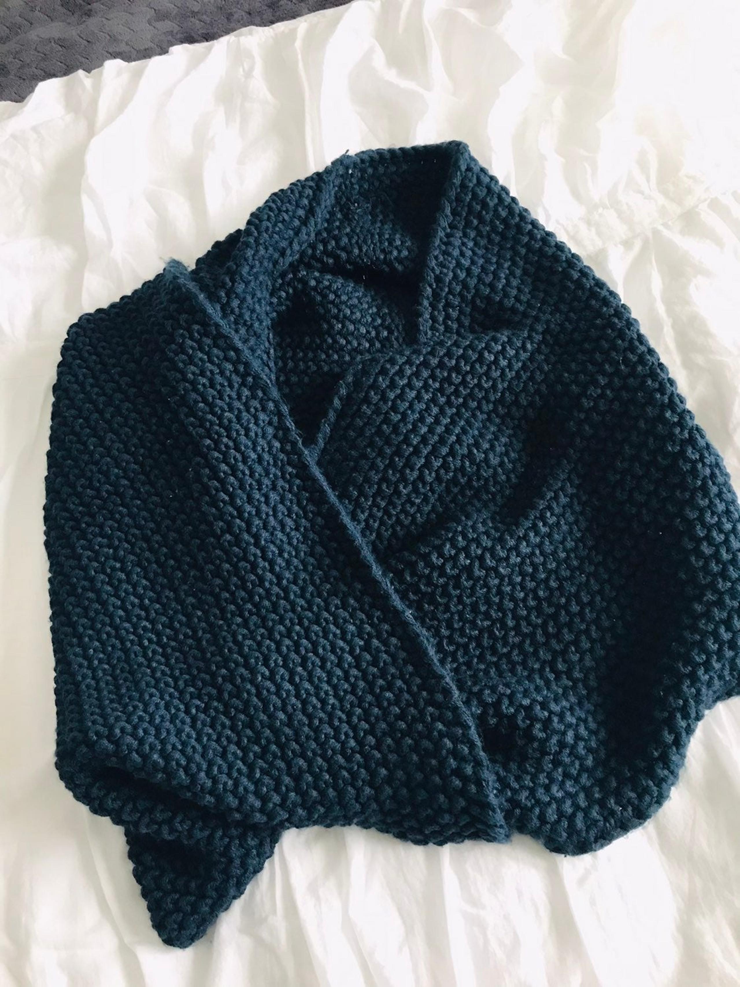 Gap knit infinity scarf