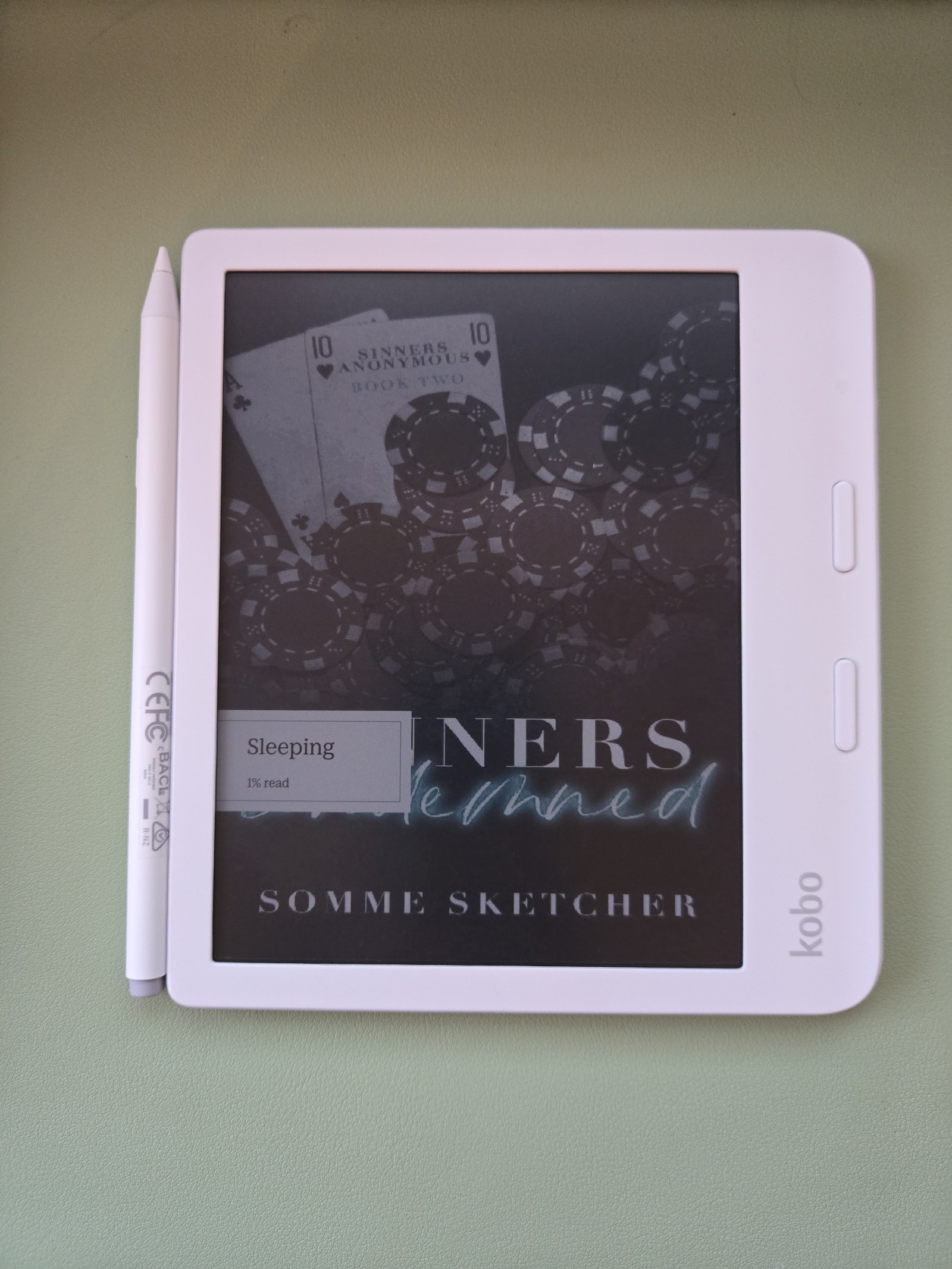 Kobo Libra Colour White *WITH PEN* and Case Rakuten