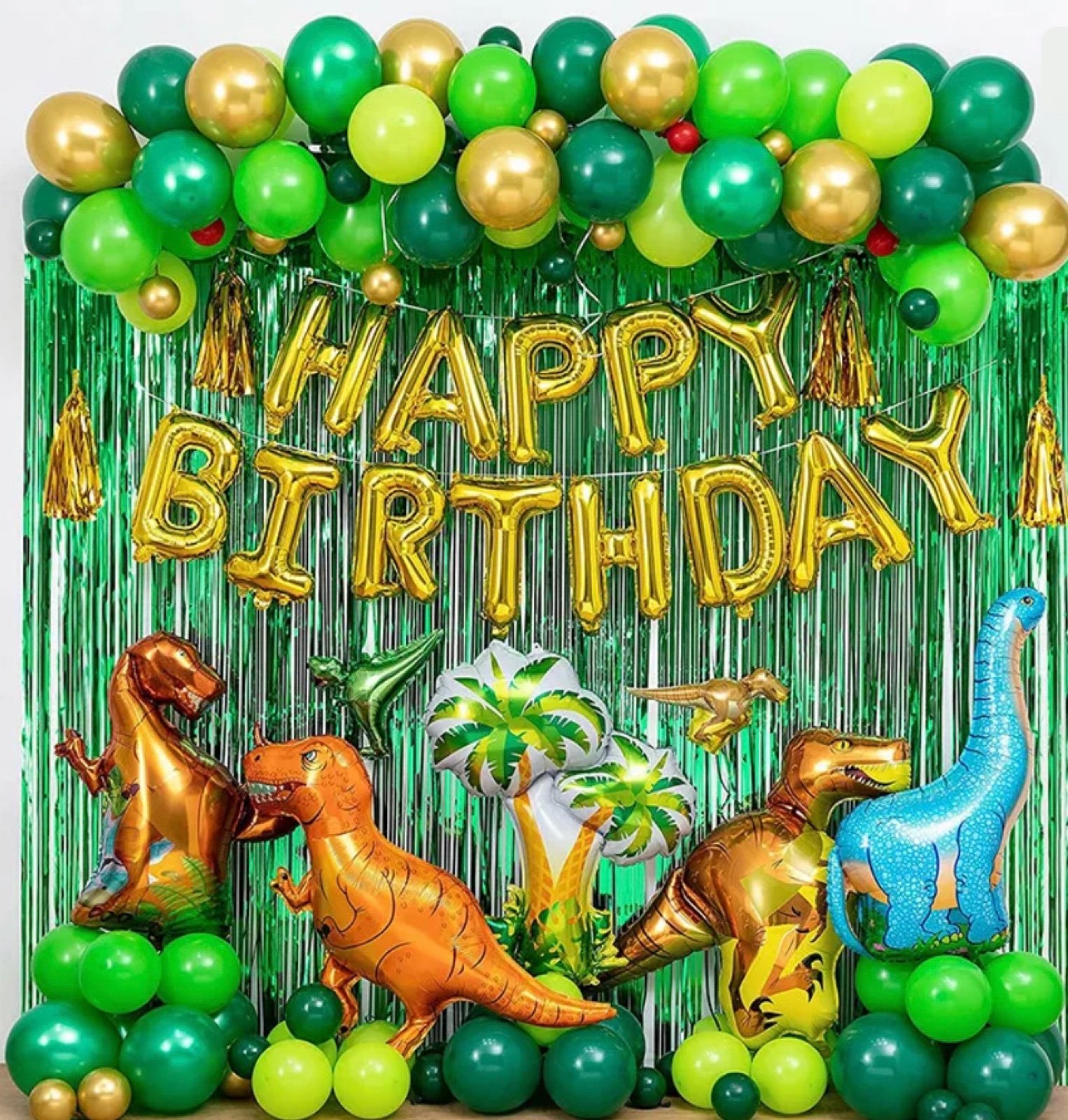 Dinosaur Party Supplies for Birthday Decorations Garland & Arch Or Baby Shower