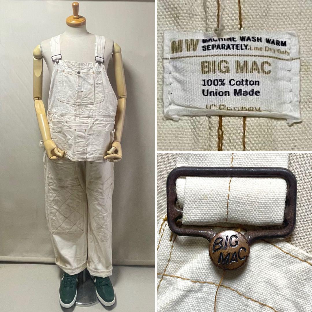 【12月スーパーSALE 15%OFF】 Canvas MAC BIG 1970s Overall W40 Size パンツ