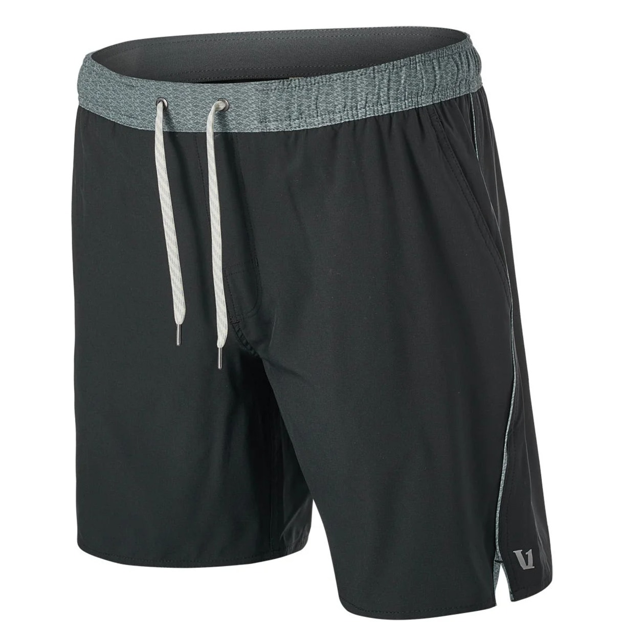 Vuori Men's Trail Short in Black, Size Medium