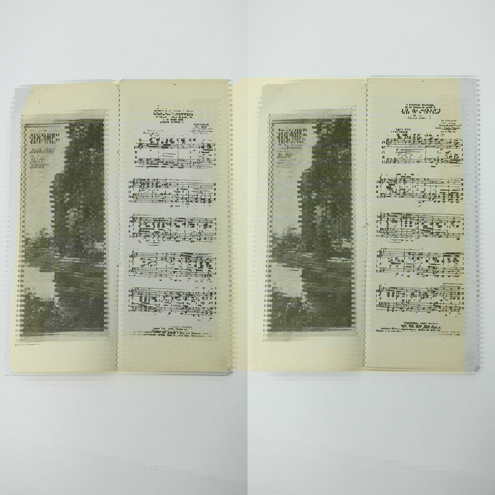 Sheet Music Sampler Booklet Jerome H. Remick & Co Catalog Antique 1909 RARE