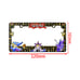 Brand New Universal 2PCS Anime Yu-Gi-Oh ABS Plastic Black License Plate Frame