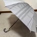 Excellent Condition BURBERRY Burberry Nova Check Gray Stretch Ladies Parasol