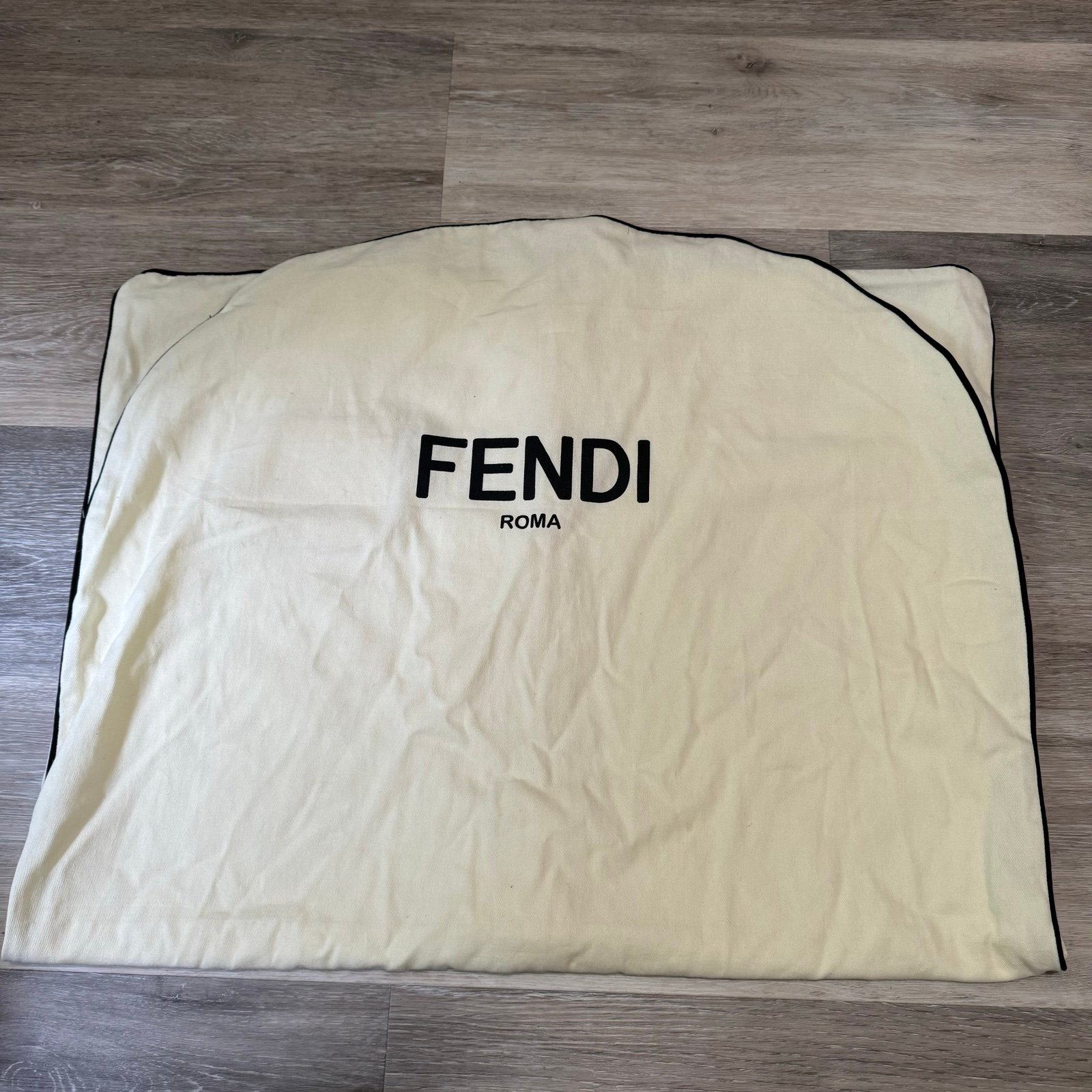 Fendi Authentic Roma Cotton Garment Bag