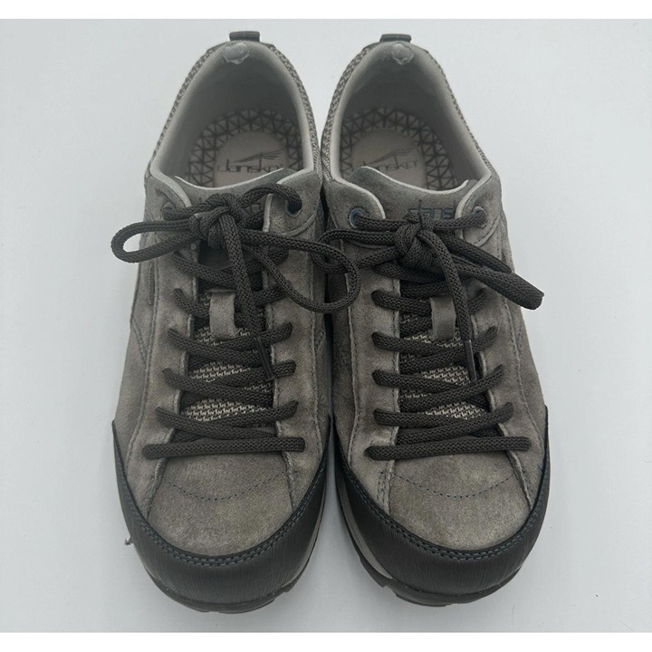 Shoes 40 (9-9.5) Grey Laceup Suede Rubber Toe Cap Street Casual Urban