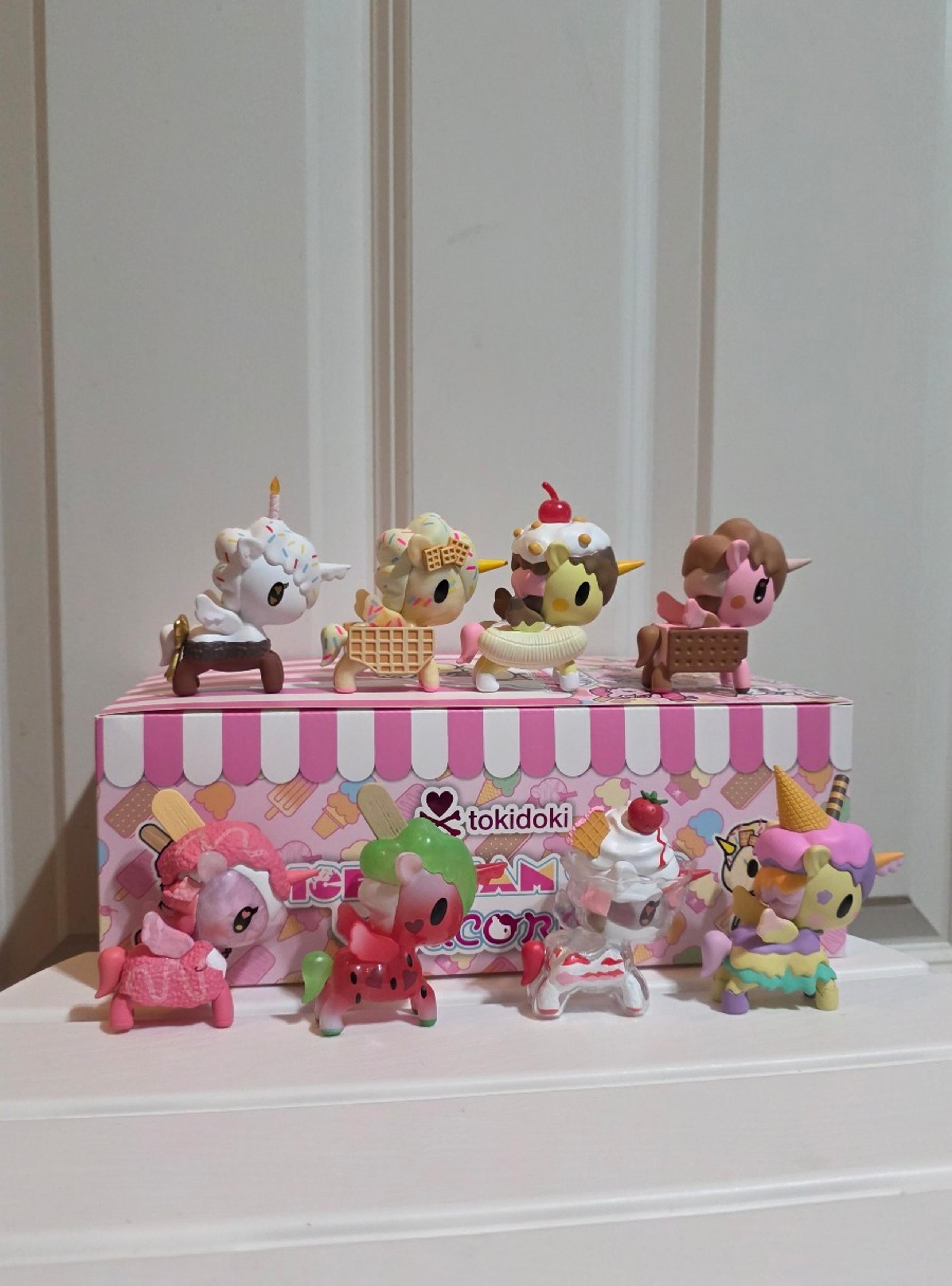 Tokidoki Unicorno Ice Cream Shop Blind Box SET of 8 Commons