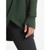 NWT Athleta Puruna Wrap Oversized Drapey Sweatshirt Dark Forest Green Size XS