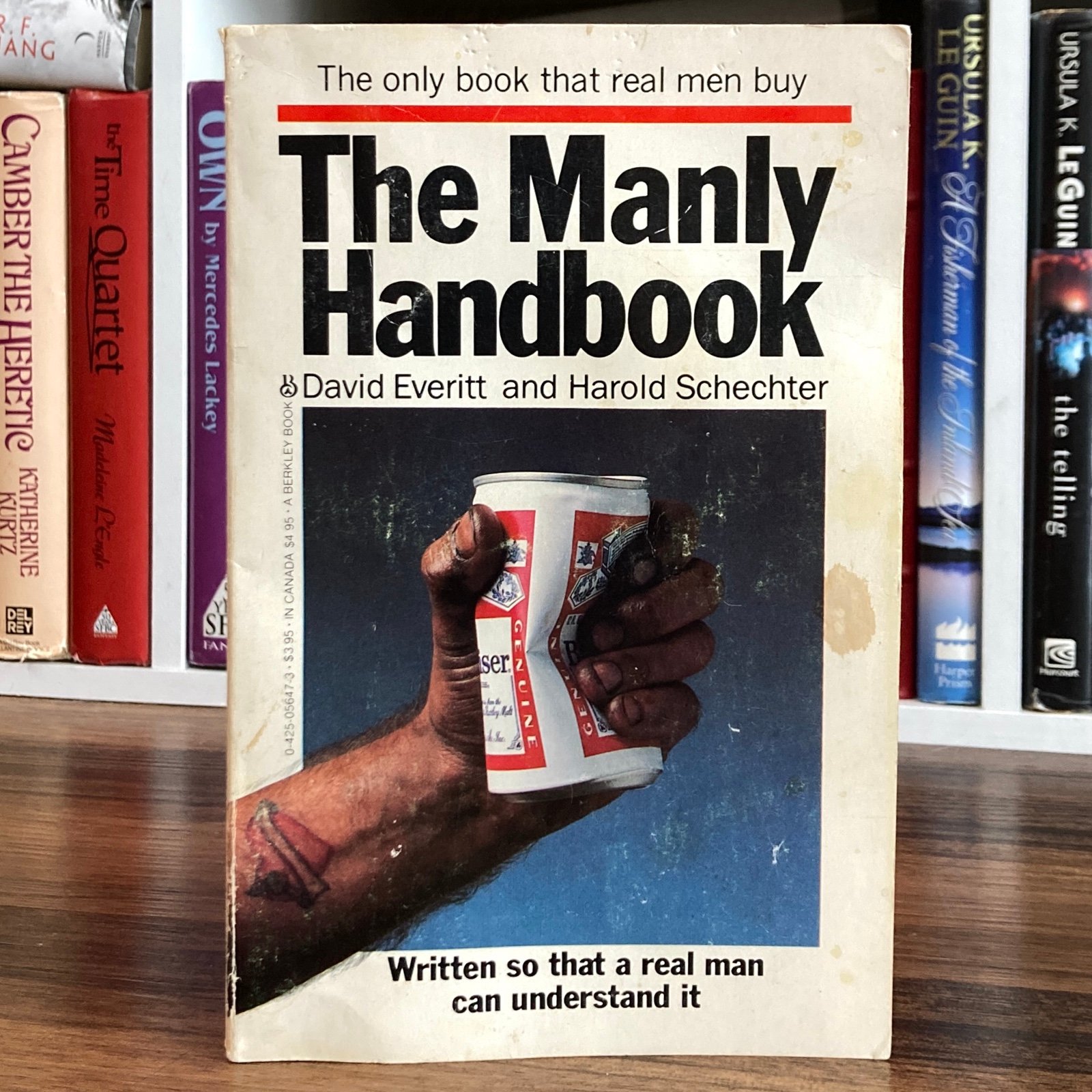 The Manly Handbook - David Everitt & Harold Schechter (1st ed. 3rd print) 1982