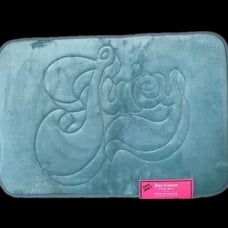 NWT Teal Juicy Couture Memory Foam Bath Mat