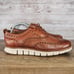 Cole Haan mens Zerogrand Wingtip Oxfords British Tan Size 8W
