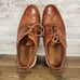 Cole Haan mens Zerogrand Wingtip Oxfords British Tan Size 8W
