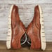 Cole Haan mens Zerogrand Wingtip Oxfords British Tan Size 8W