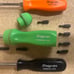 Snap-on screwdriver, ratcheting magnetic screwdriver & hex head magnetic driver