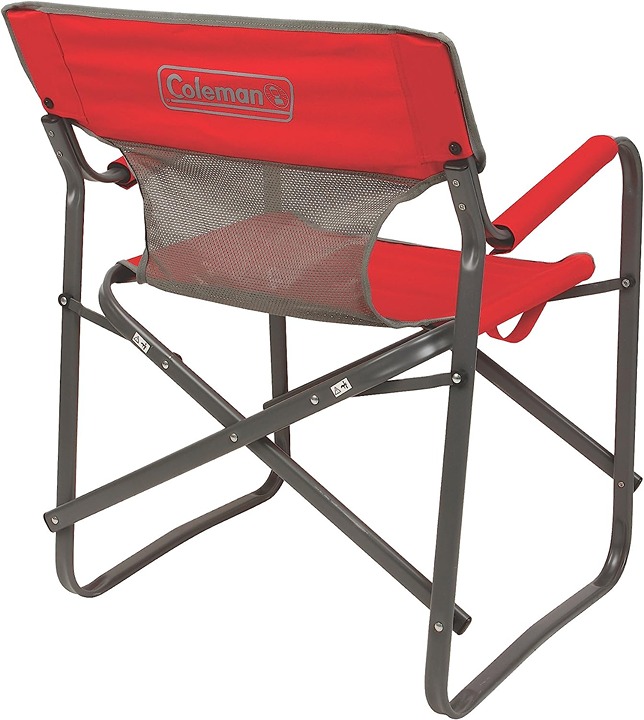 Portable Folding Chair with Padded Arm Support & Angled Sitting Position