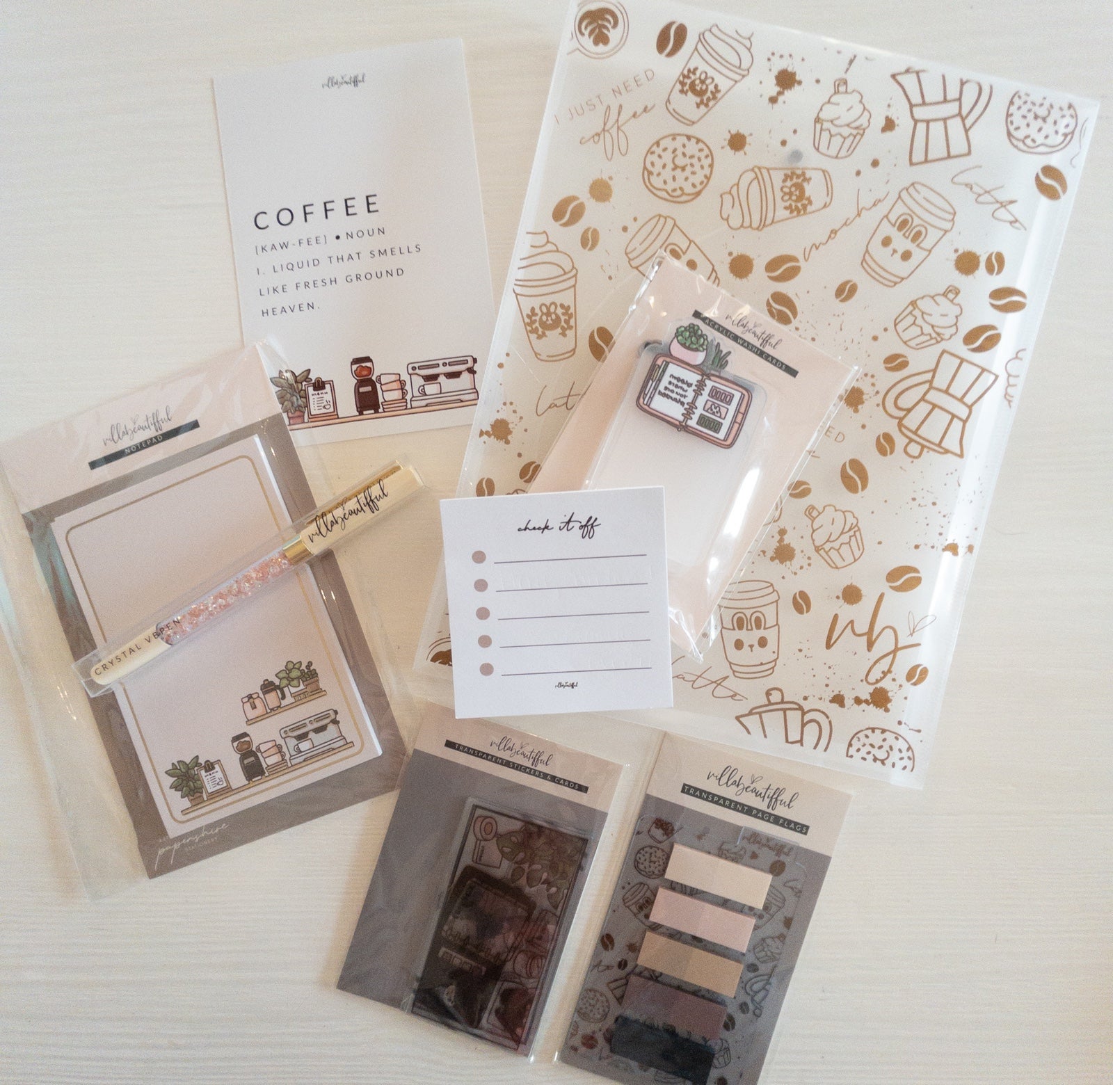 VillabeauTIFFul Cafe Papershire Bundle