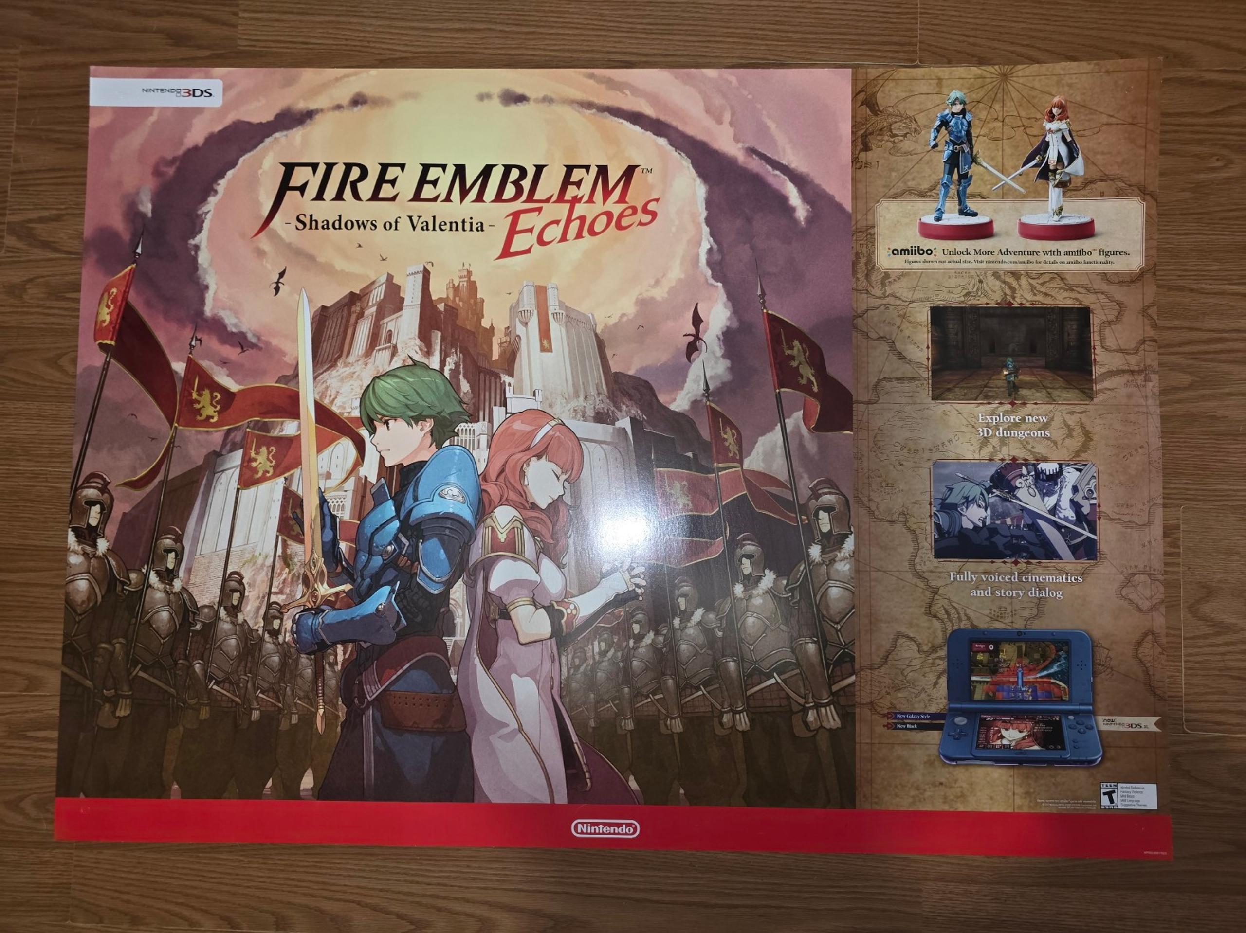 Fire Emblem Echoes Promo Poster
