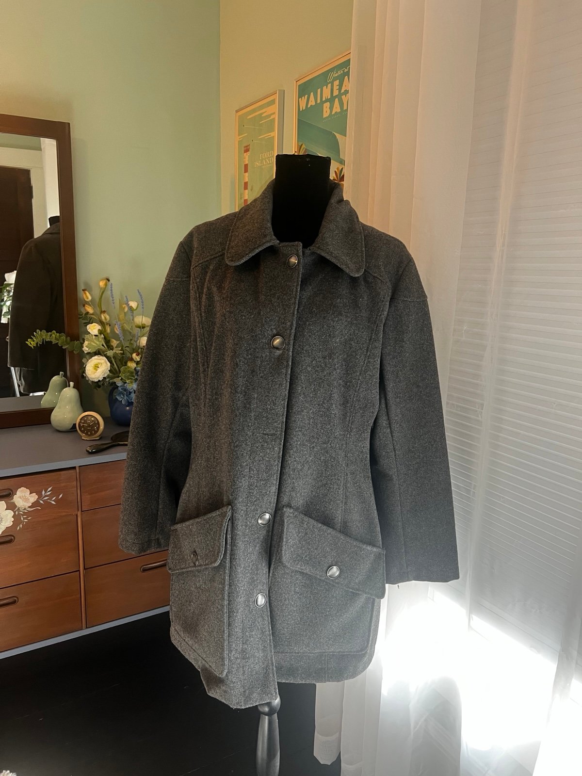 Stormy kromer womens coat size xl.