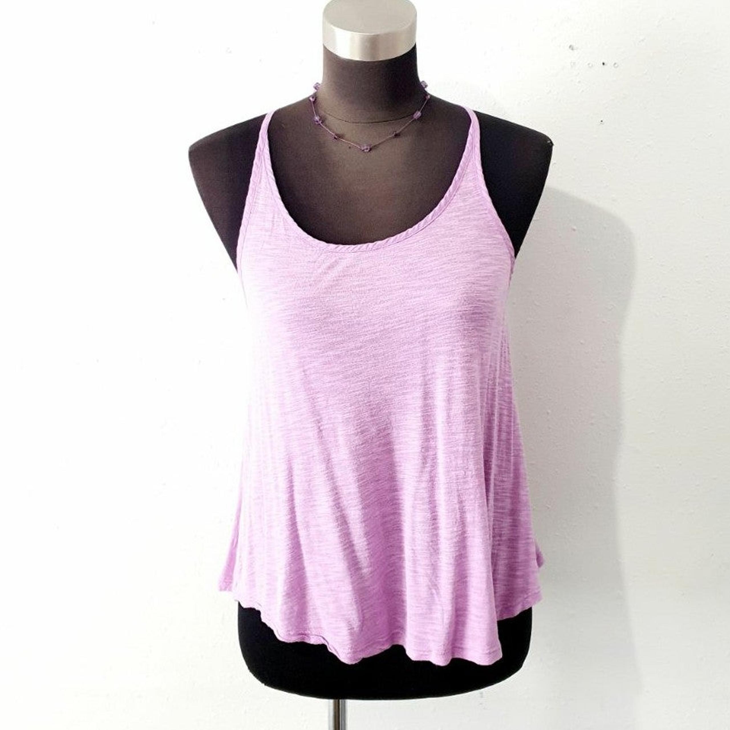 Finesse Purple Tank Top