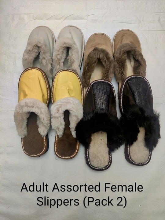 Female Sheepskin Slippers