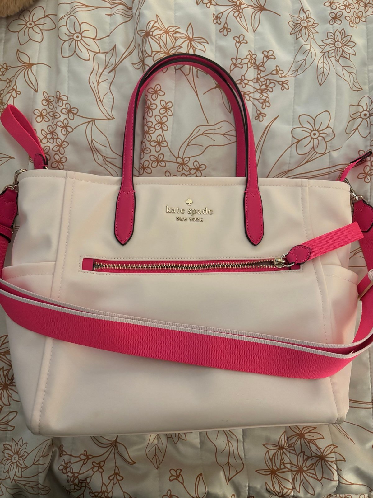 Kate Spade Chelsea Blush Satchel