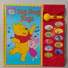 Vintage 2000 Disney Winnie Pooh Play-A-Song Sing-Along Songs Book WORKS
