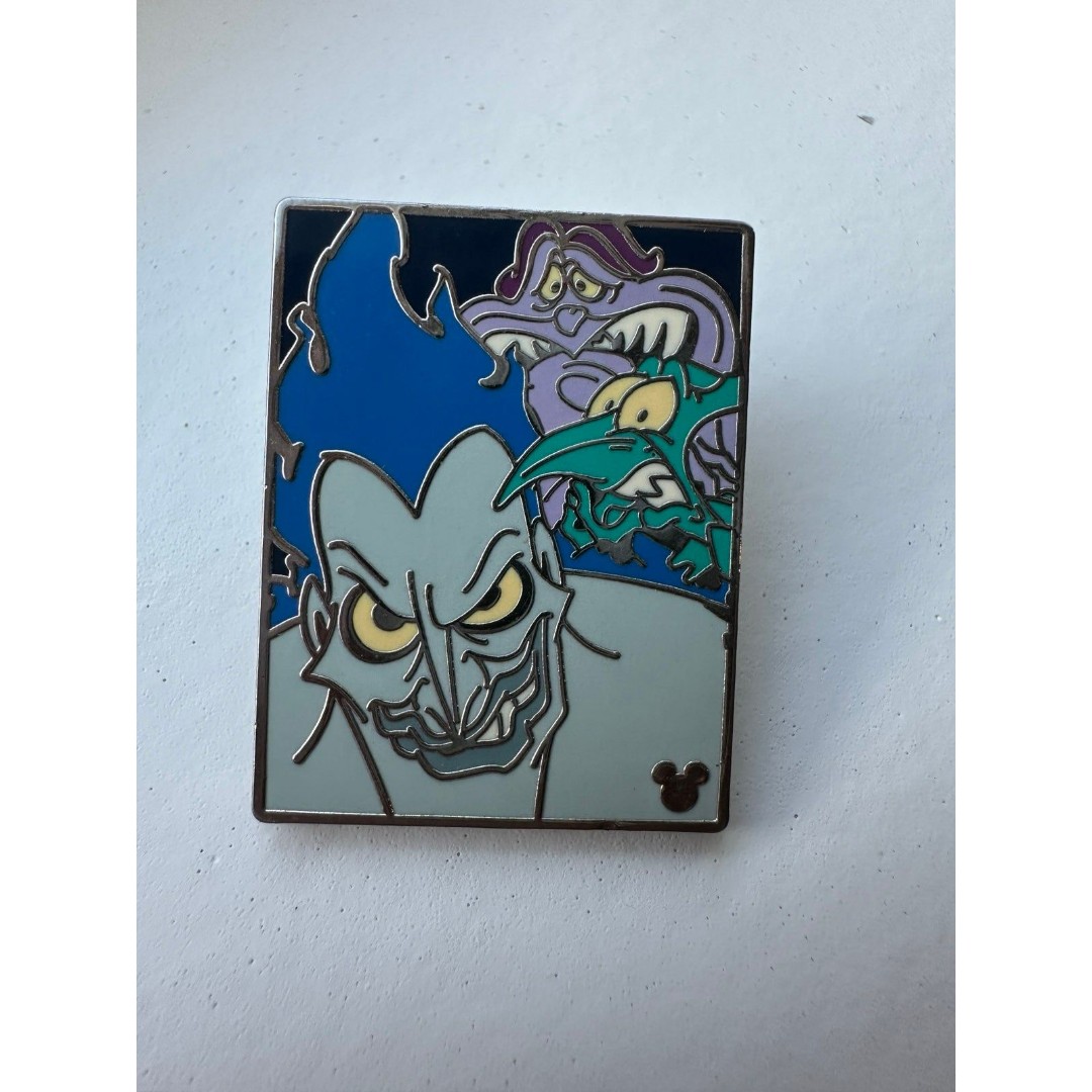 Rare 2009 Hades, Pain, and Panic from Hercules Hidden Mickey Disney Pin HTF
