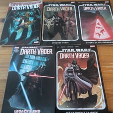 Marvel Star Wars Graphic Novel Paperback Lot (5)