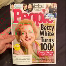 Betty White People Magazine Exclusive