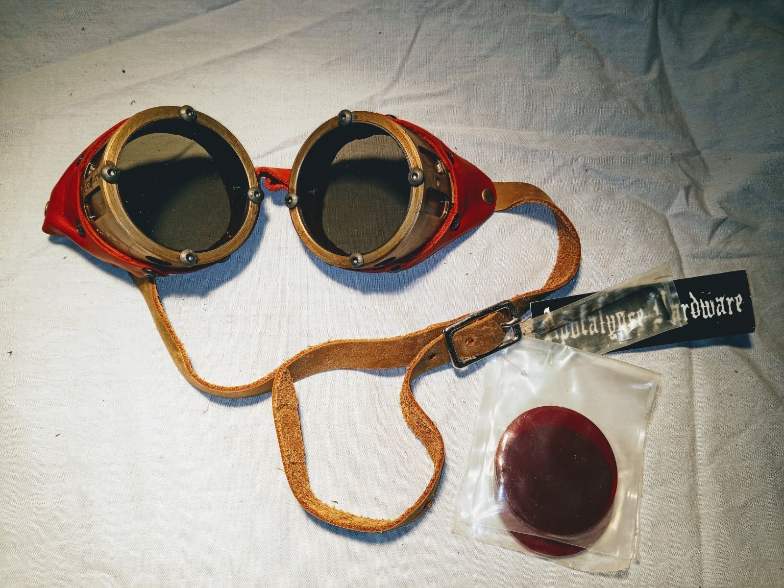 Steampunk goggles