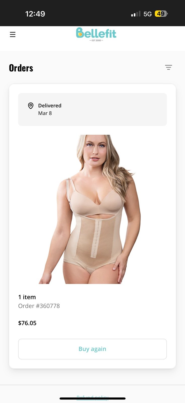 Postpartum Bodysuit